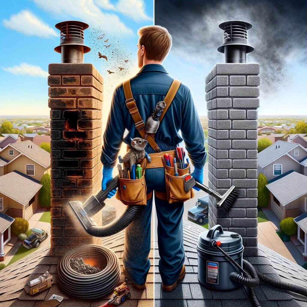 Chimney cleaning in Laguna Beach